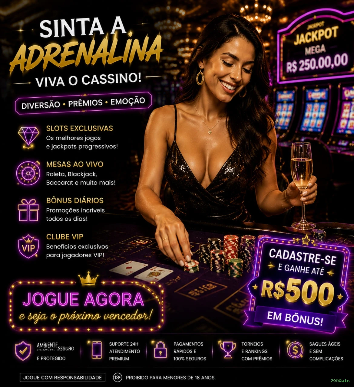 Dealers profissionais da 2090win